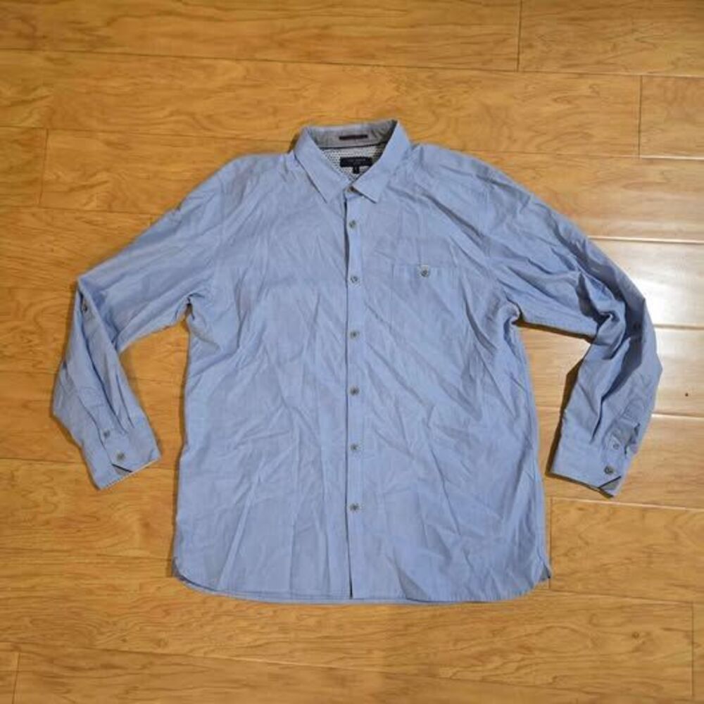 Ted Baker light blue long sleeve shirt size 6